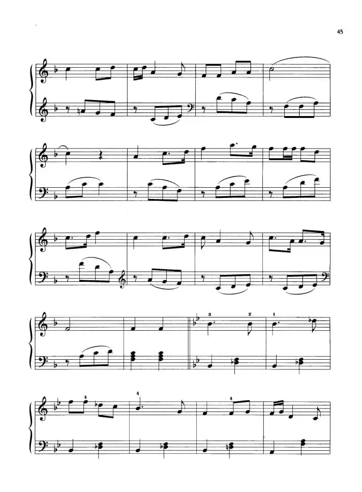 110首中国民歌钢琴小曲集：劳动舞曲