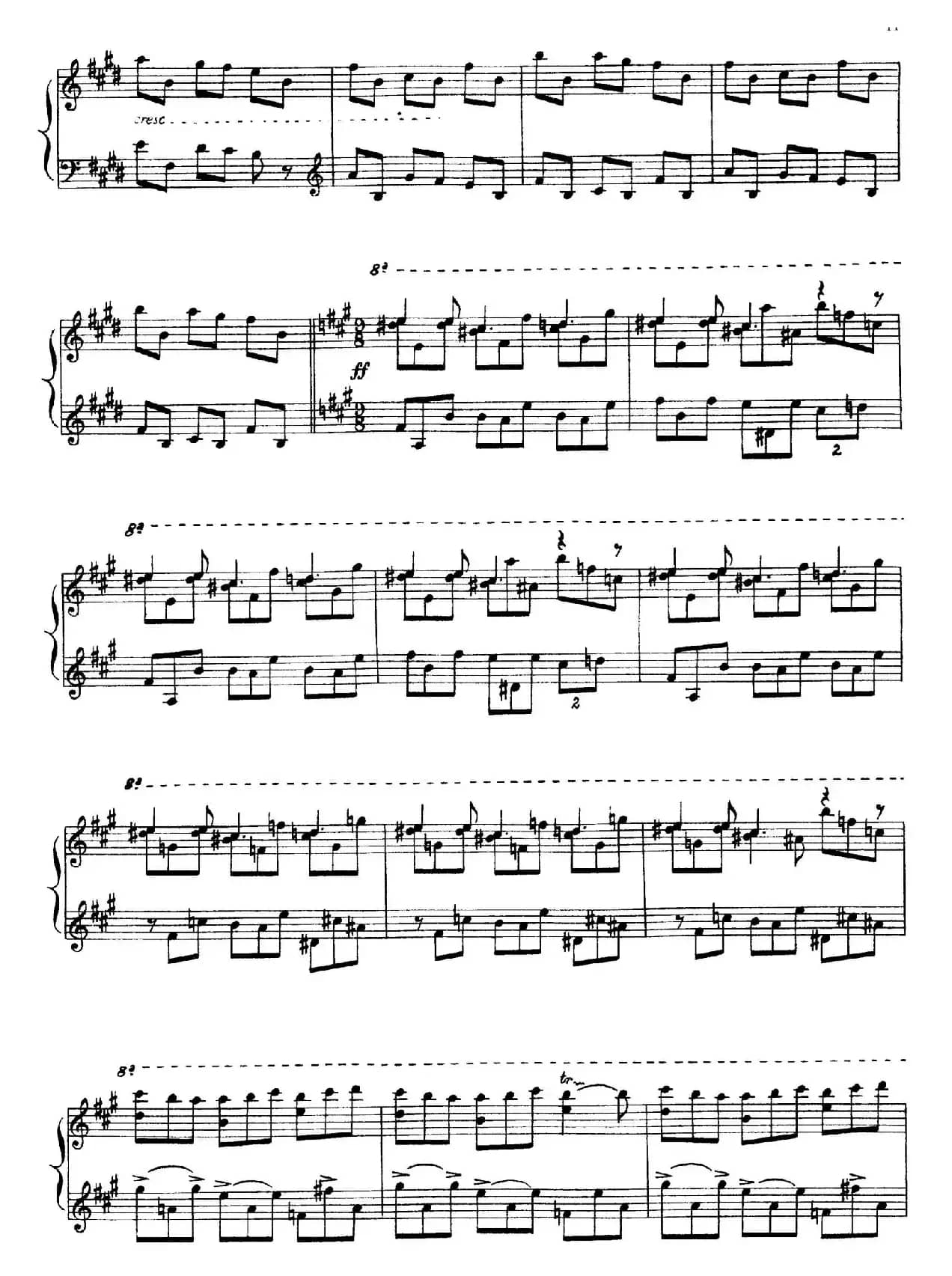 5首卡斯蒂利亚奏鸣曲（Toccata a modo de pregon）