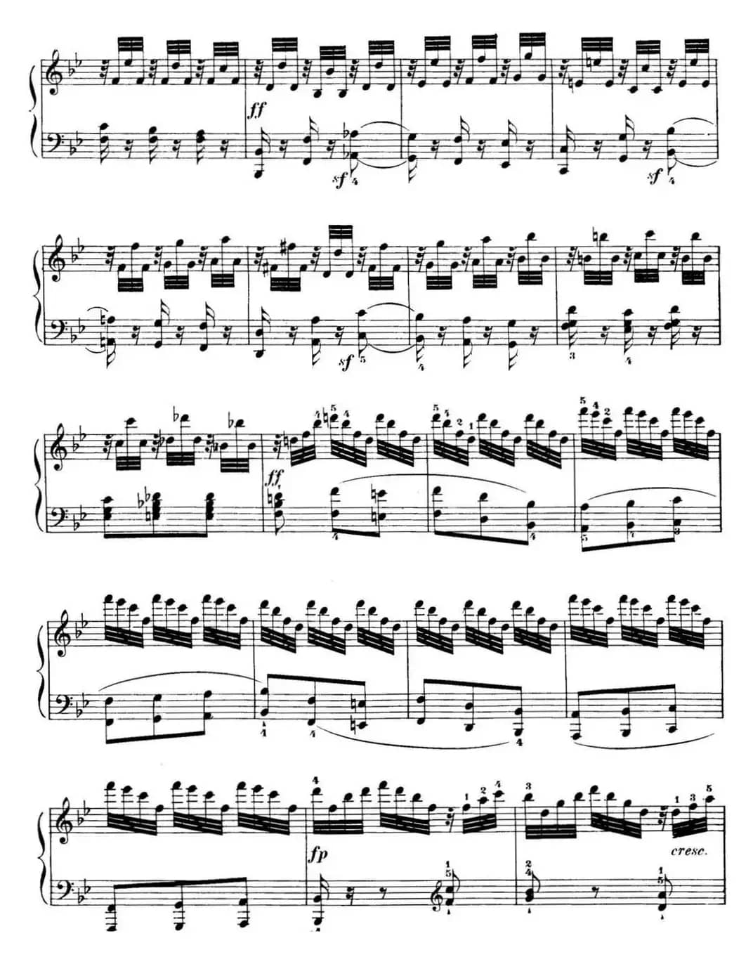 40首车尔尼Op.299钢琴快速练习曲（NO.13）