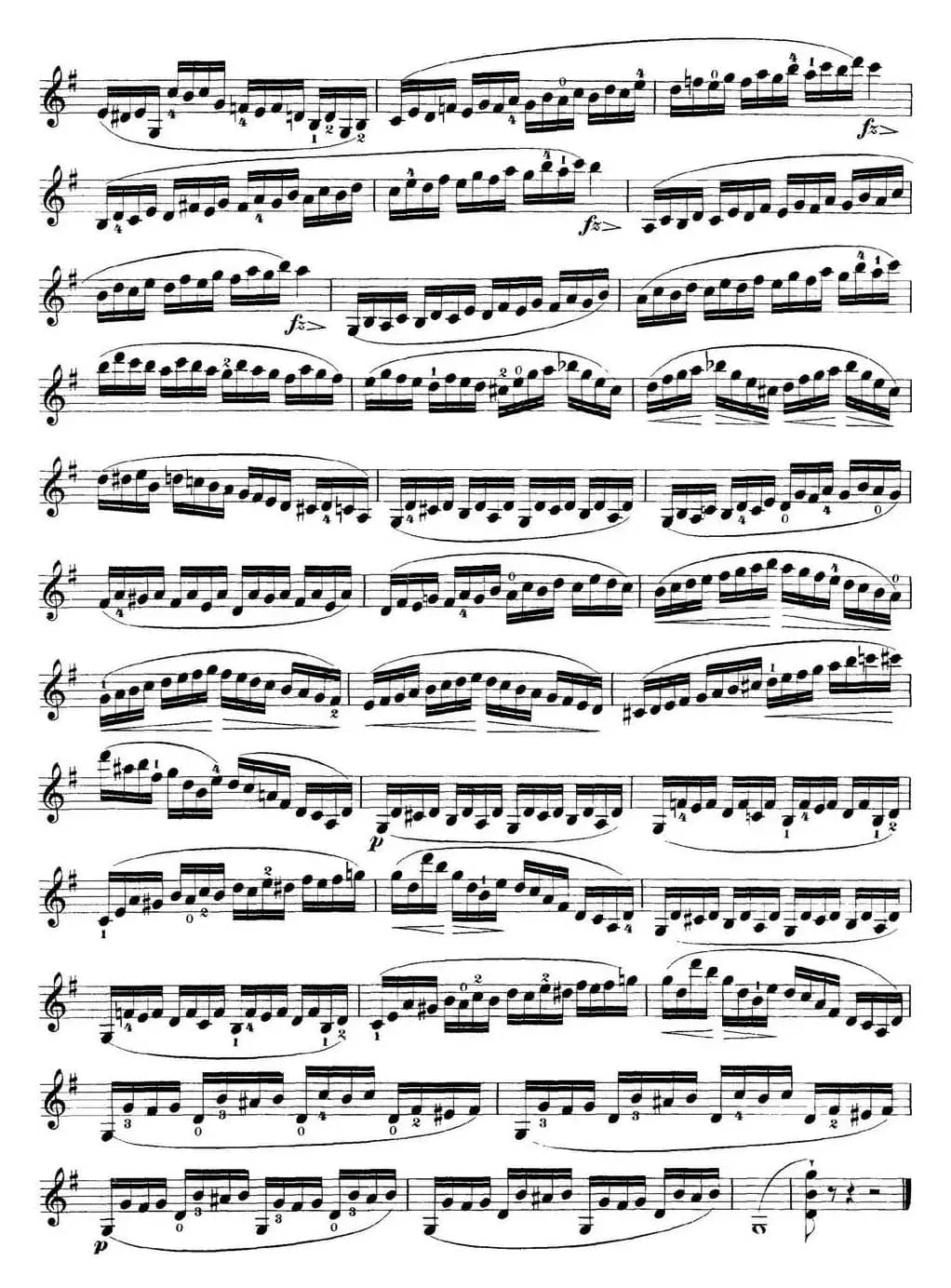 马扎斯小提琴练习曲 Op.36 第一册 特殊练习曲（19）