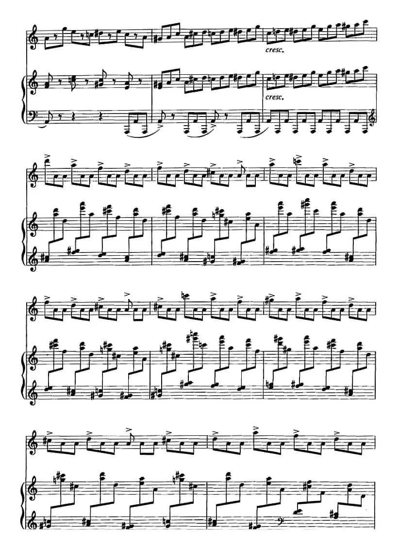 第二二胡狂想曲（二胡+钢琴伴奏）