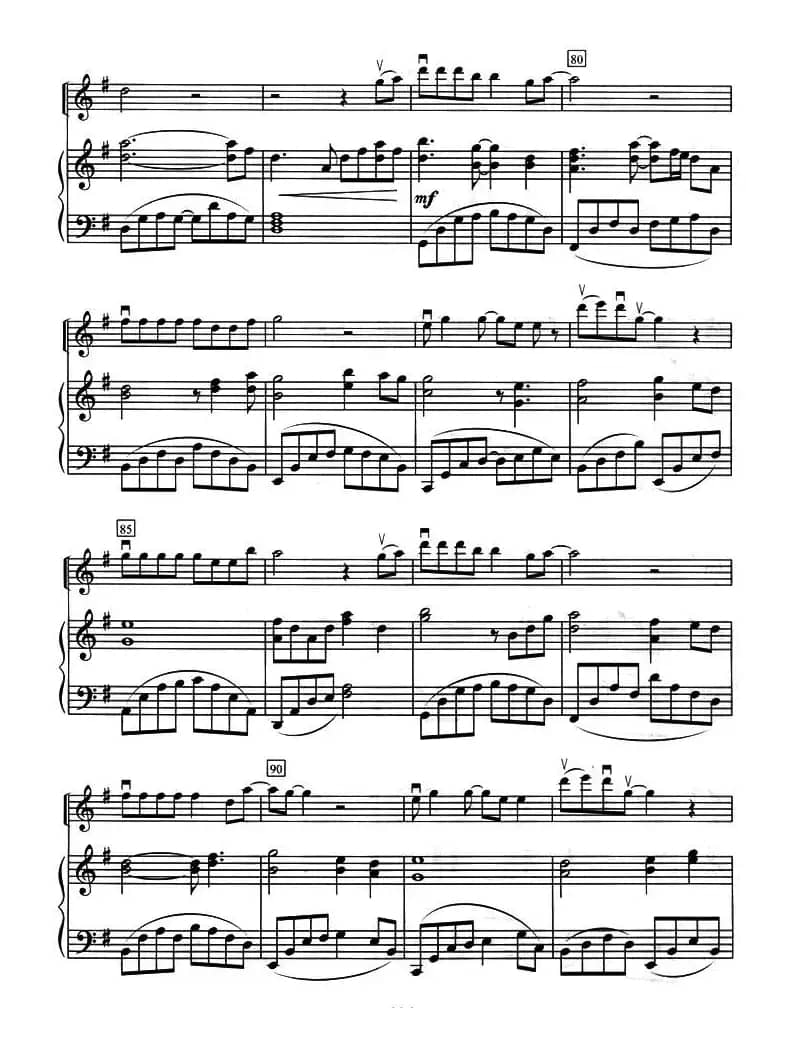 香水有毒（小提琴+钢琴）