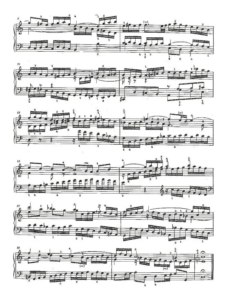 Sinfonia 1 BWV-787