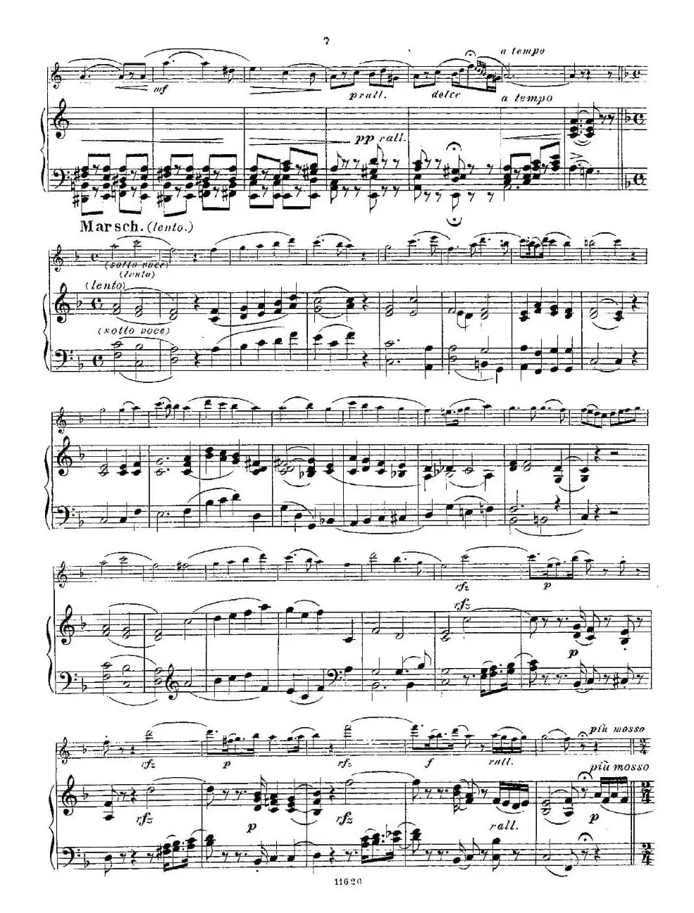 Opern-Transcriptionen.Op.45-8（长笛+钢琴伴奏）