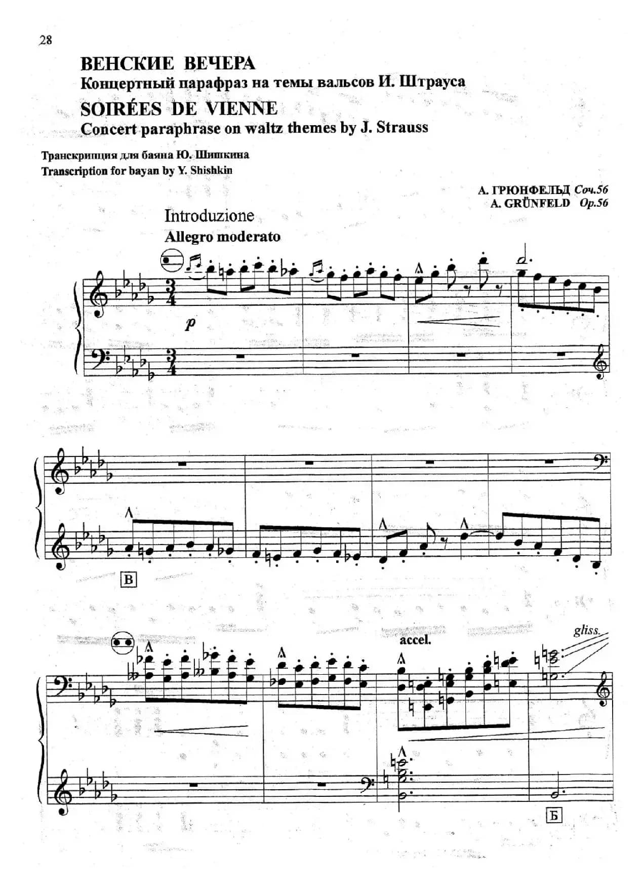 维也纳之夜（巴扬版）