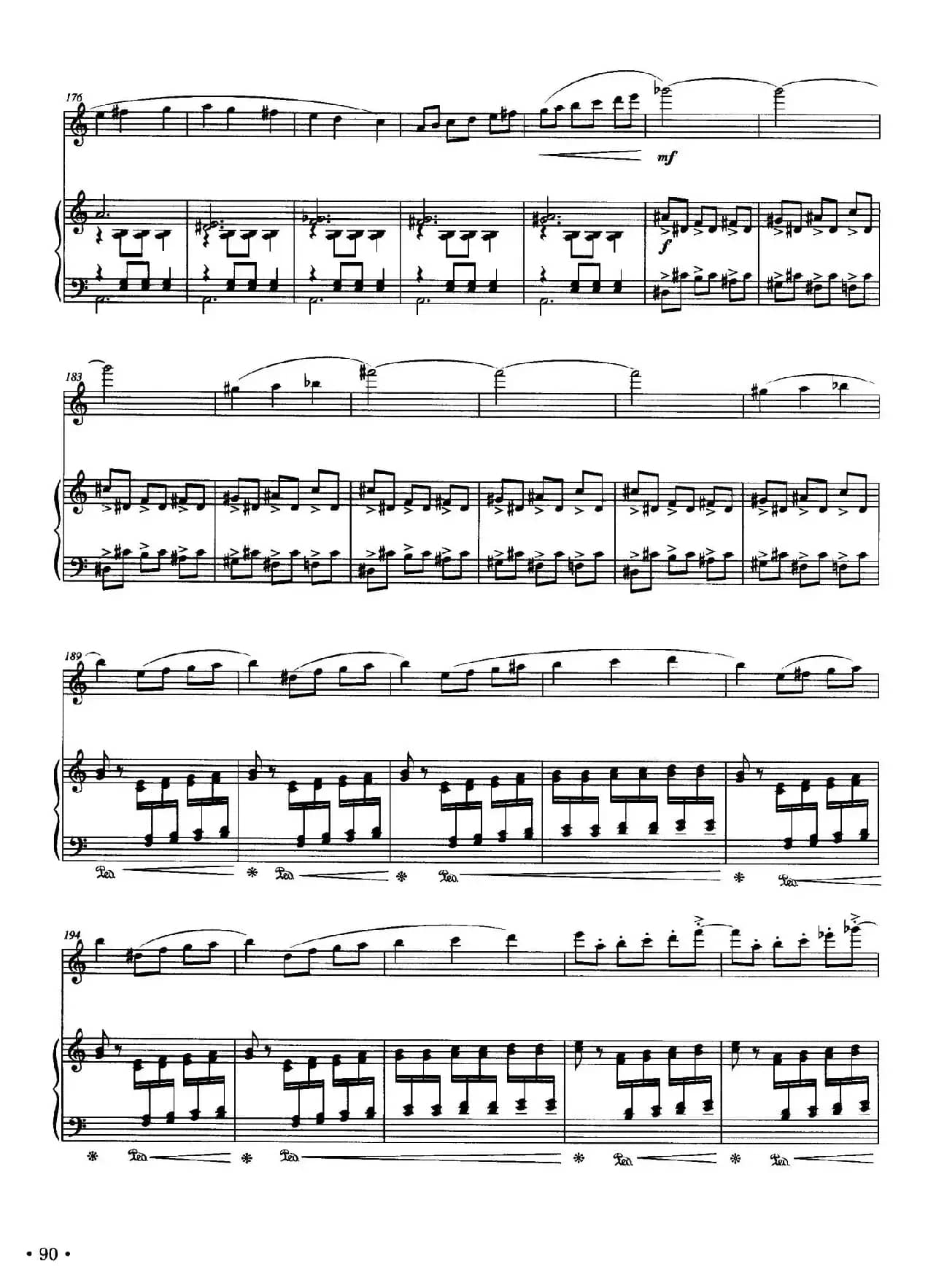 对一段时光的记忆（长笛+钢琴）