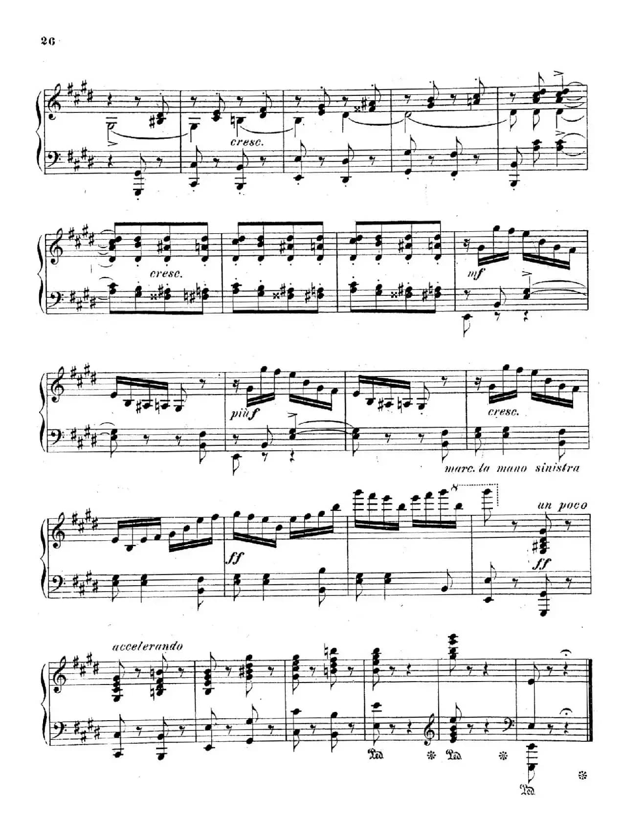 Characteristic Pieces Op.36(8首个性小品·8)