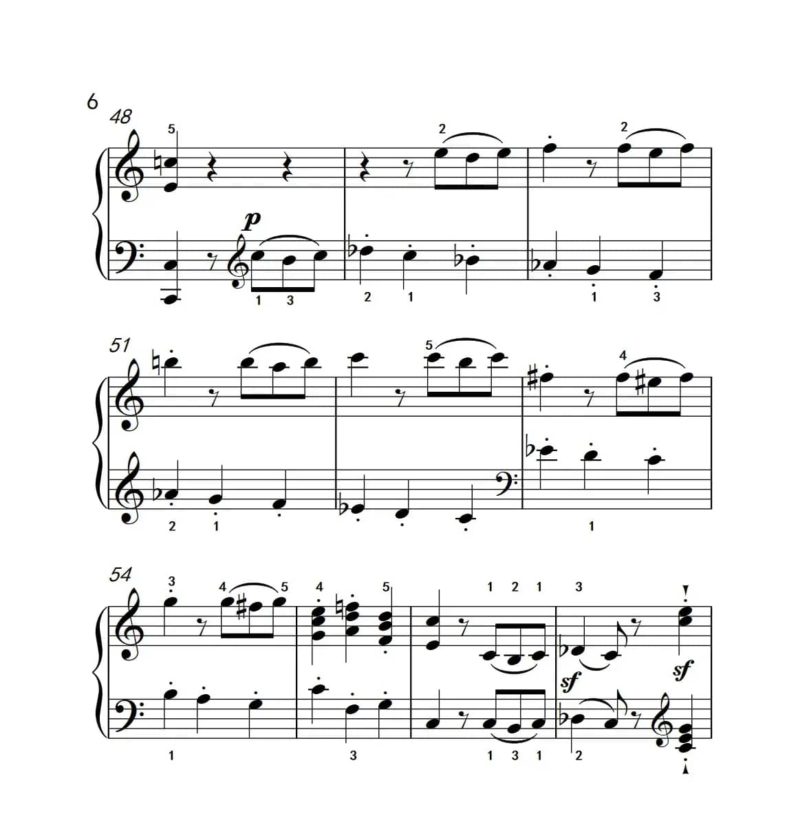 奏鸣曲 Opus 2 Nr.3 第三乐章（贝多芬奏鸣曲集 1）