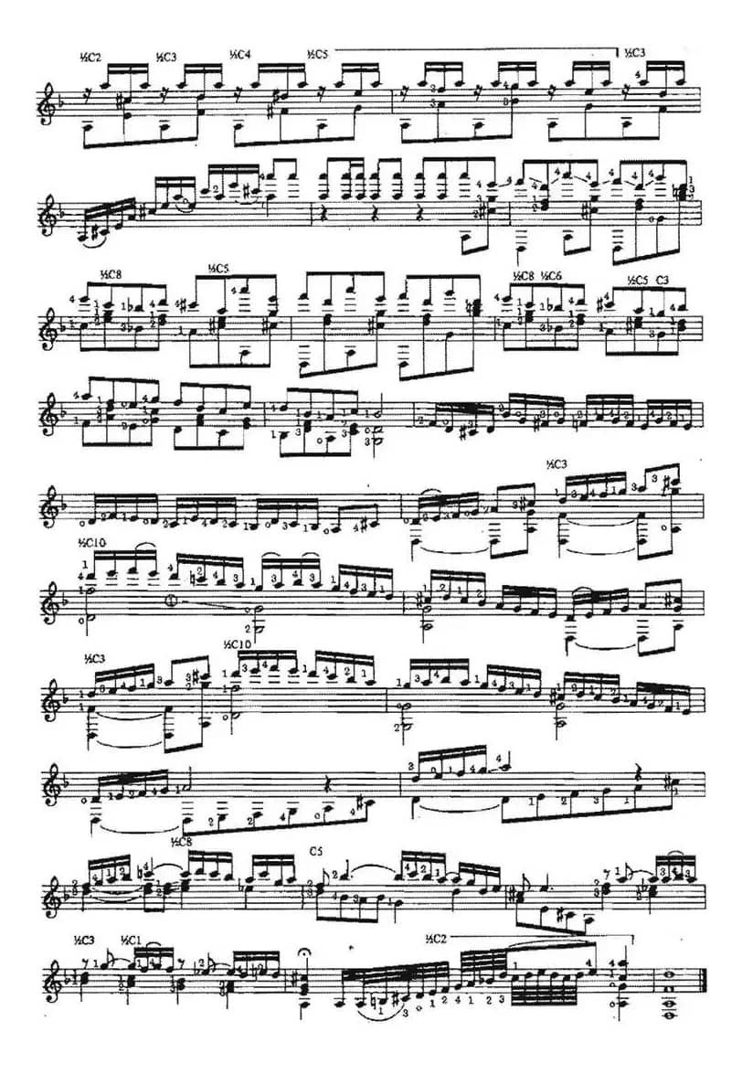 Serenata Morisca（古典吉他）