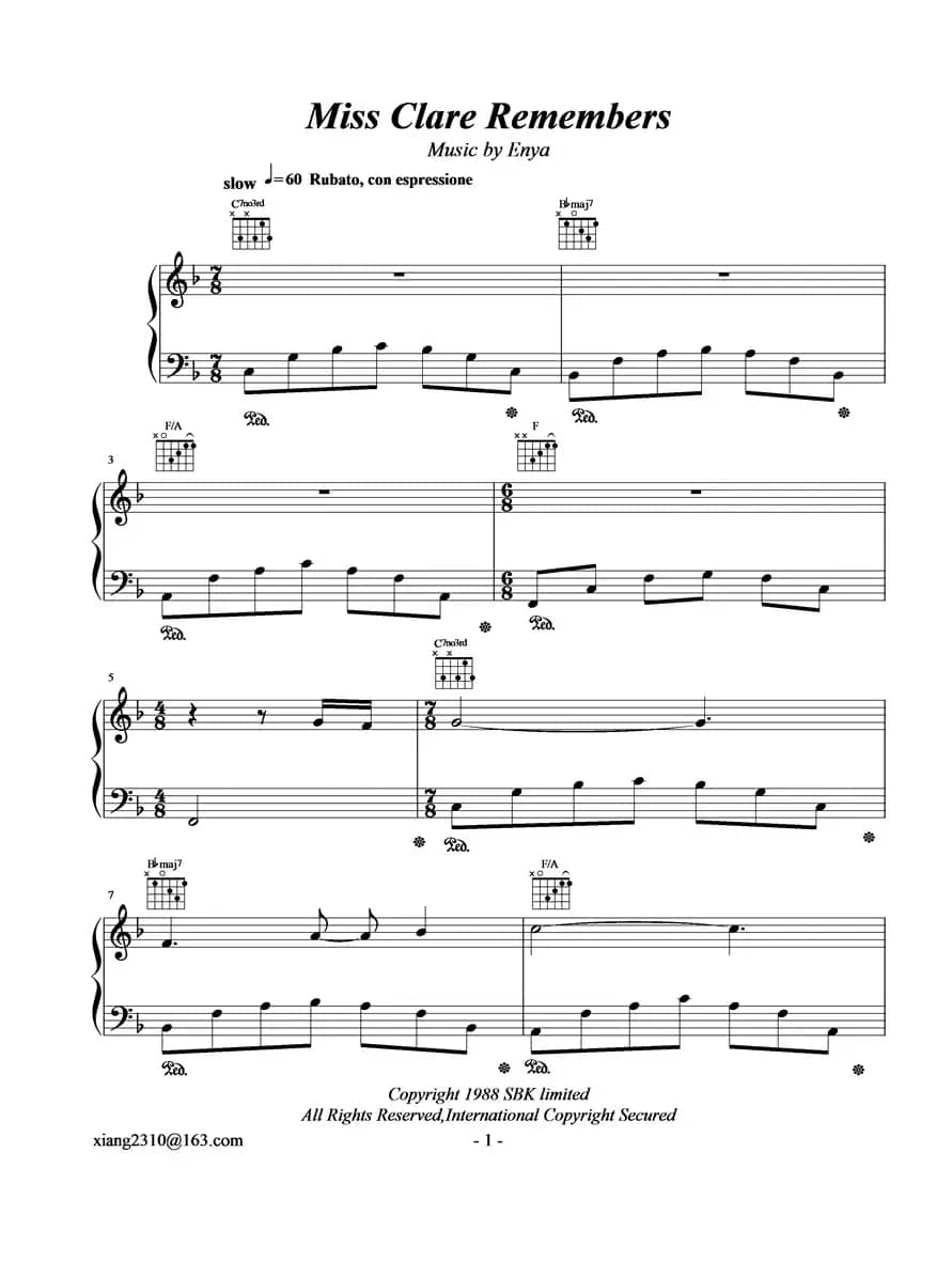 Miss Clare Remembers