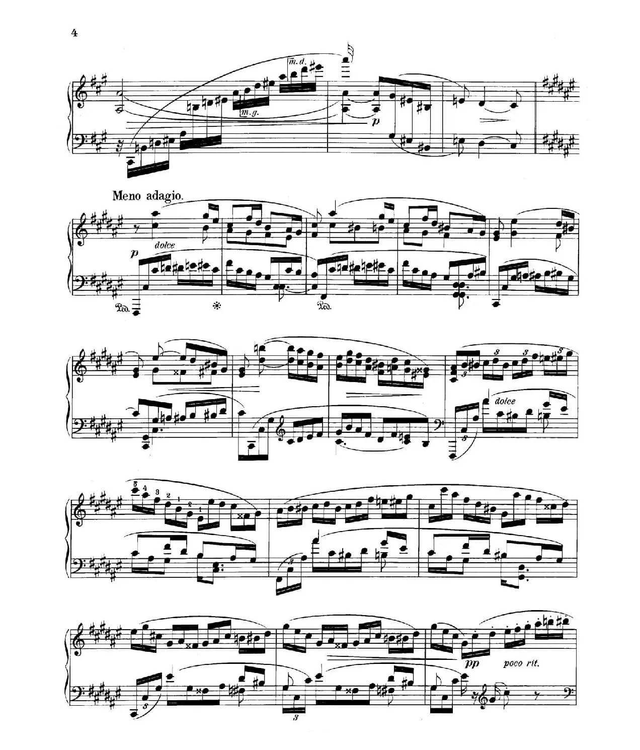 Four Rhapsodies Op.11(4首狂想曲·Ⅱ)