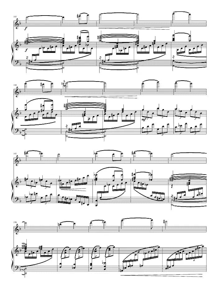 阳光照耀着塔什库尔干（钢琴+小提琴）