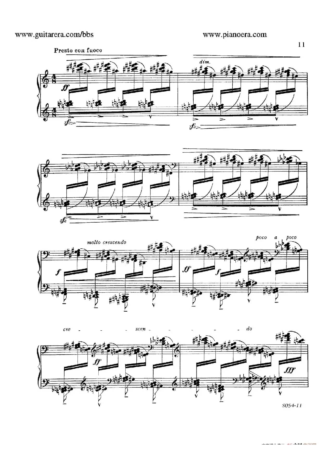 Danse Sauvage Op.13 No.2（野人之舞）