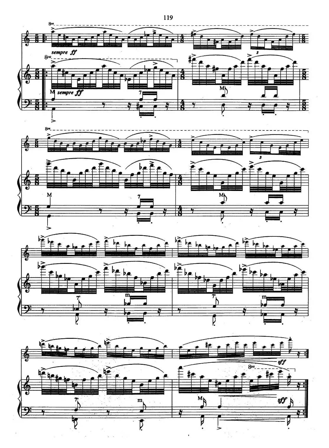 帕格尼尼主题音乐会练习曲（1—5）