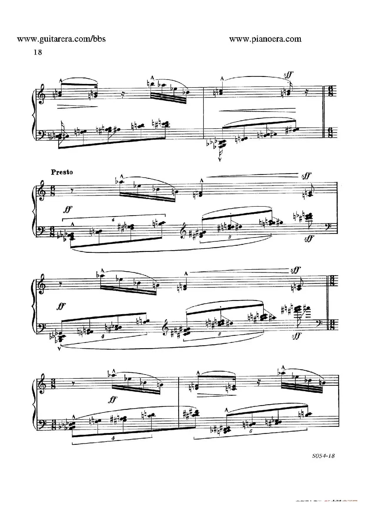 Danse Sauvage Op.13 No.2（野人之舞）