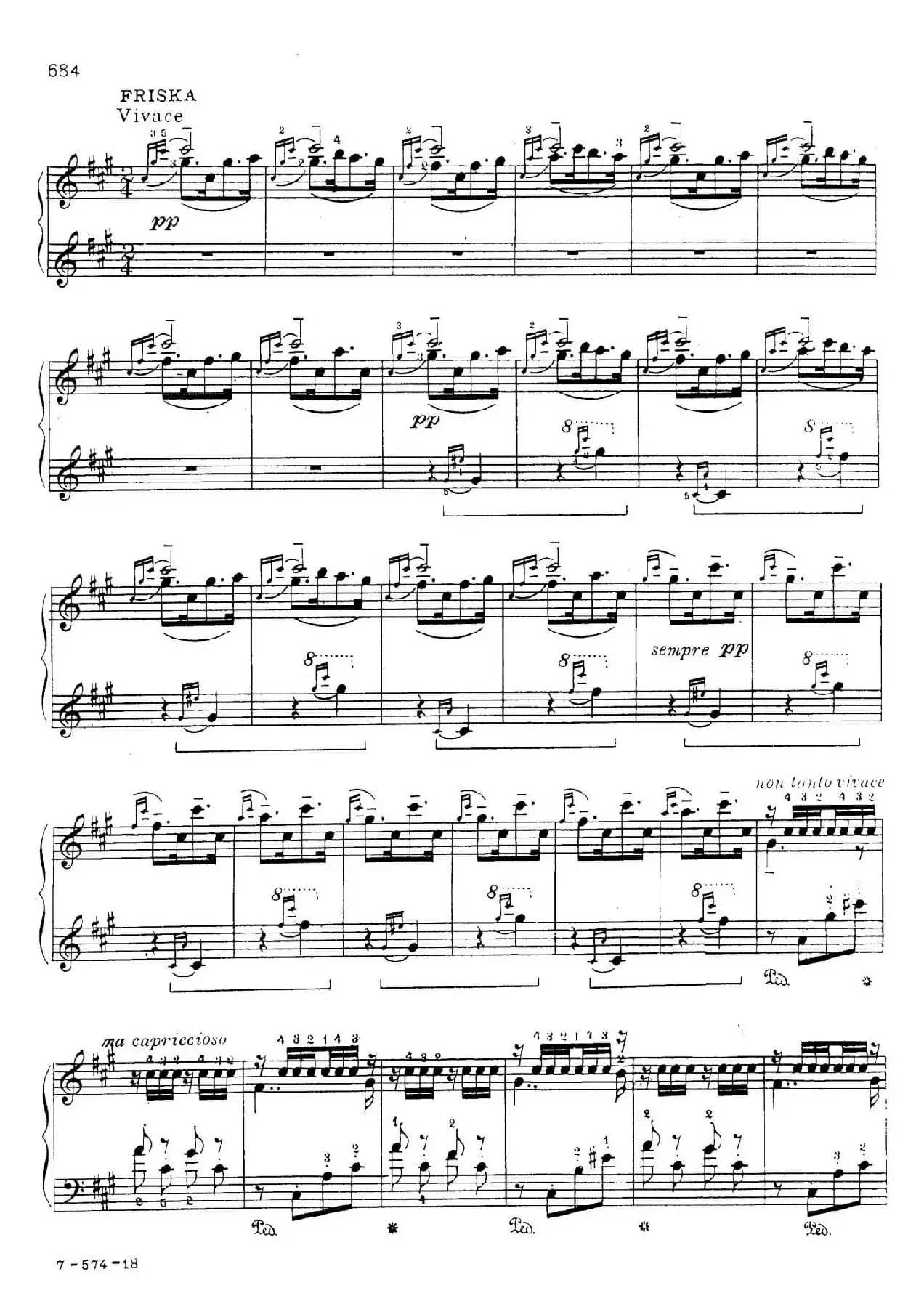 19 Rhapsodies Hongroises S.244 No.2（19首匈牙利狂想曲·第2首）