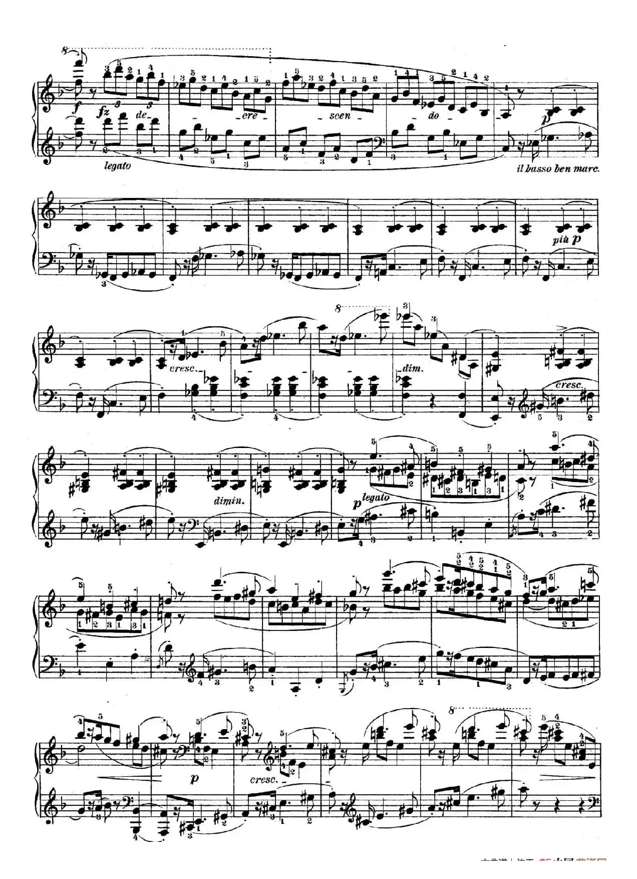 Rondo A La Mazurka Op.5（F大调玛祖卡舞曲型回旋曲）