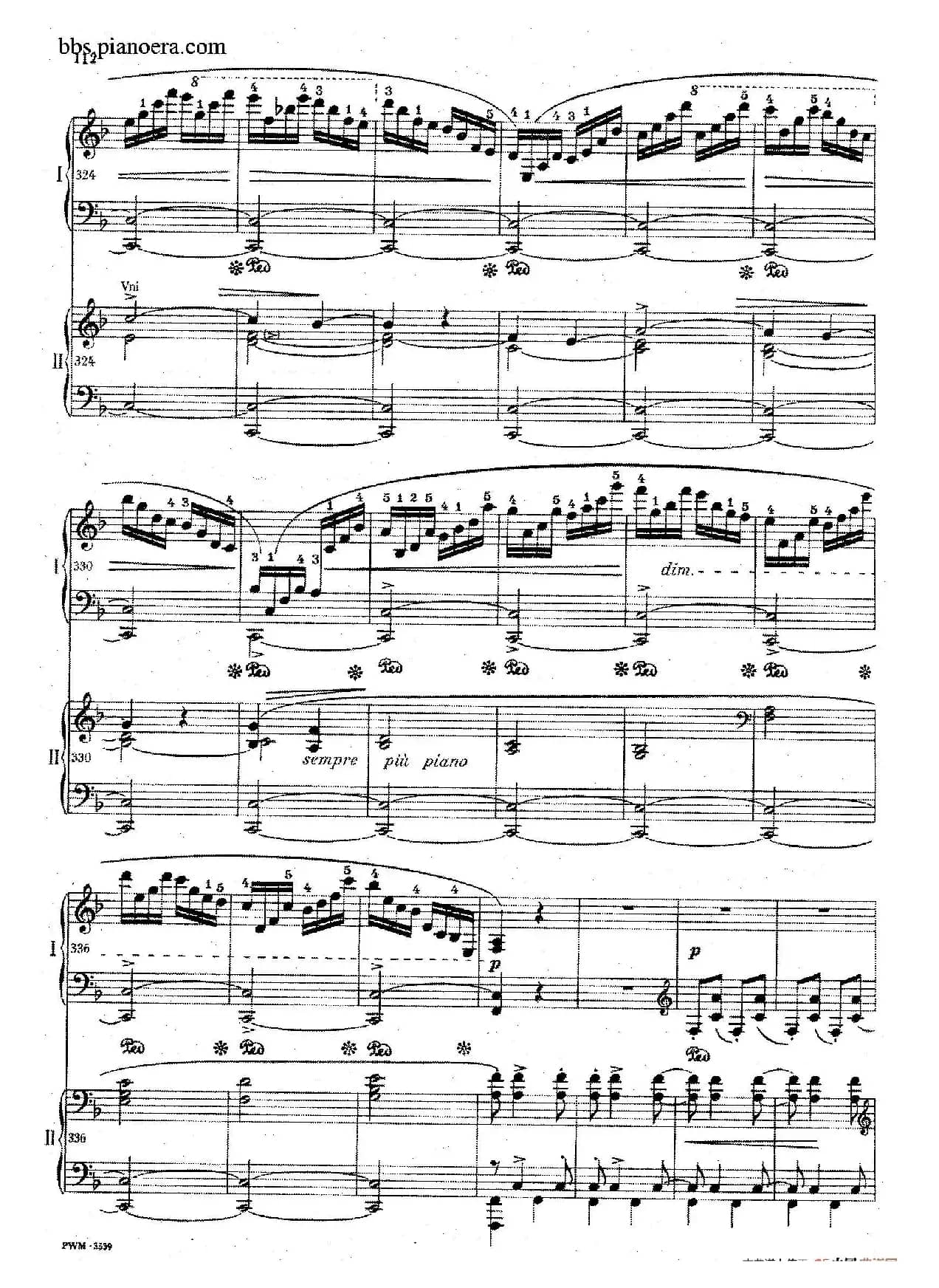 Krakowiak Grand Rondo de Concert Op.14(克拉科维克音乐会用大回旋曲·双钢琴版)