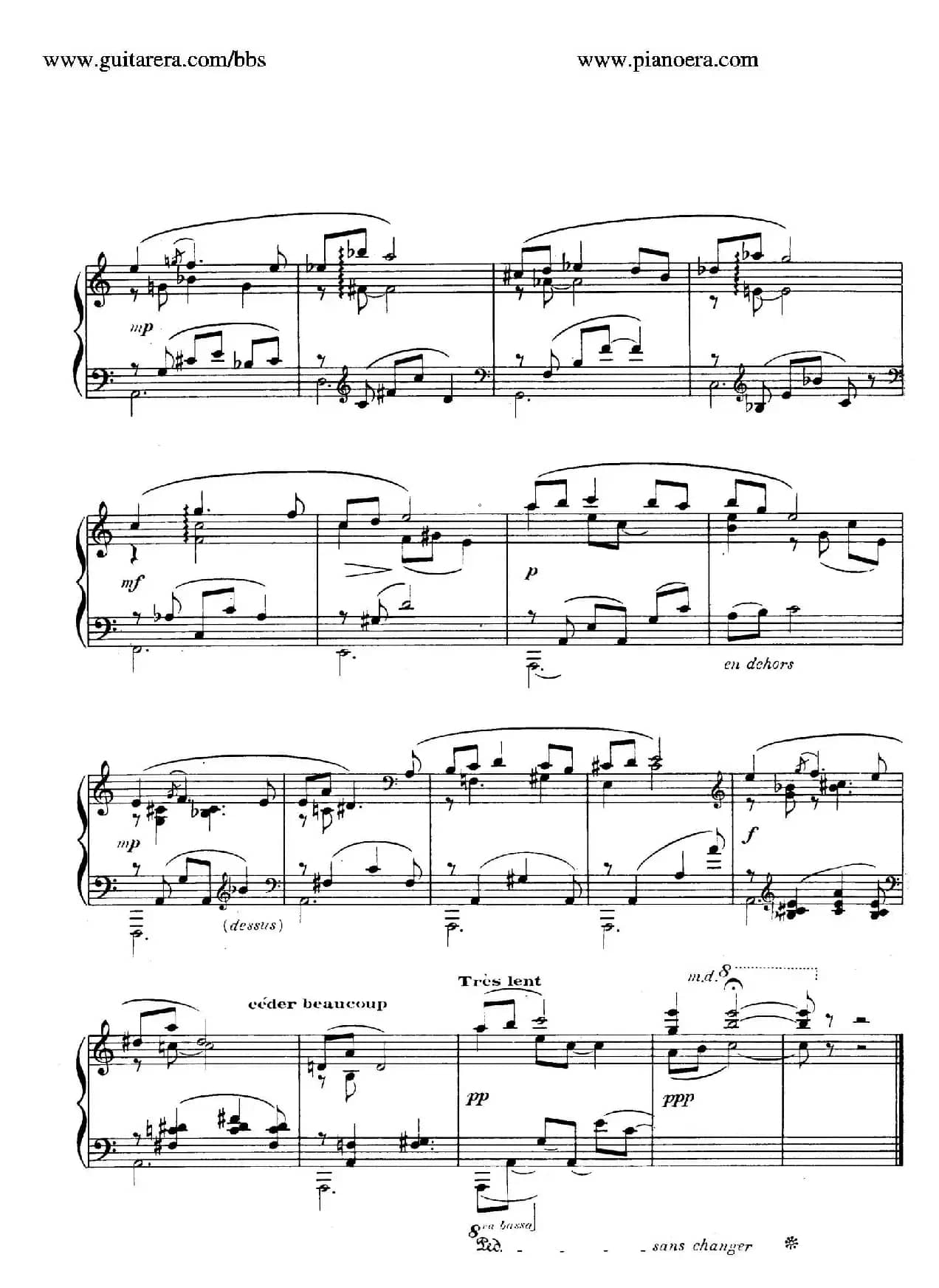 15 Improvisations(15首即兴曲·XIII)