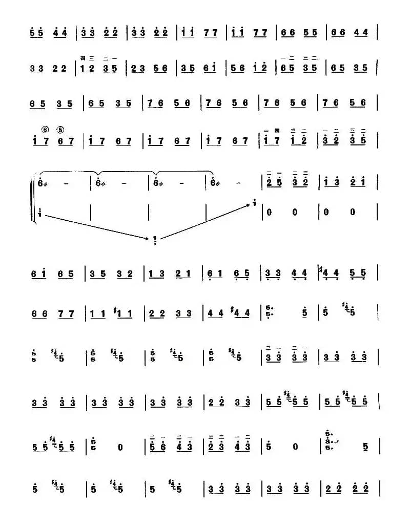 打虎上山（【上海筝会】考级十级曲目）