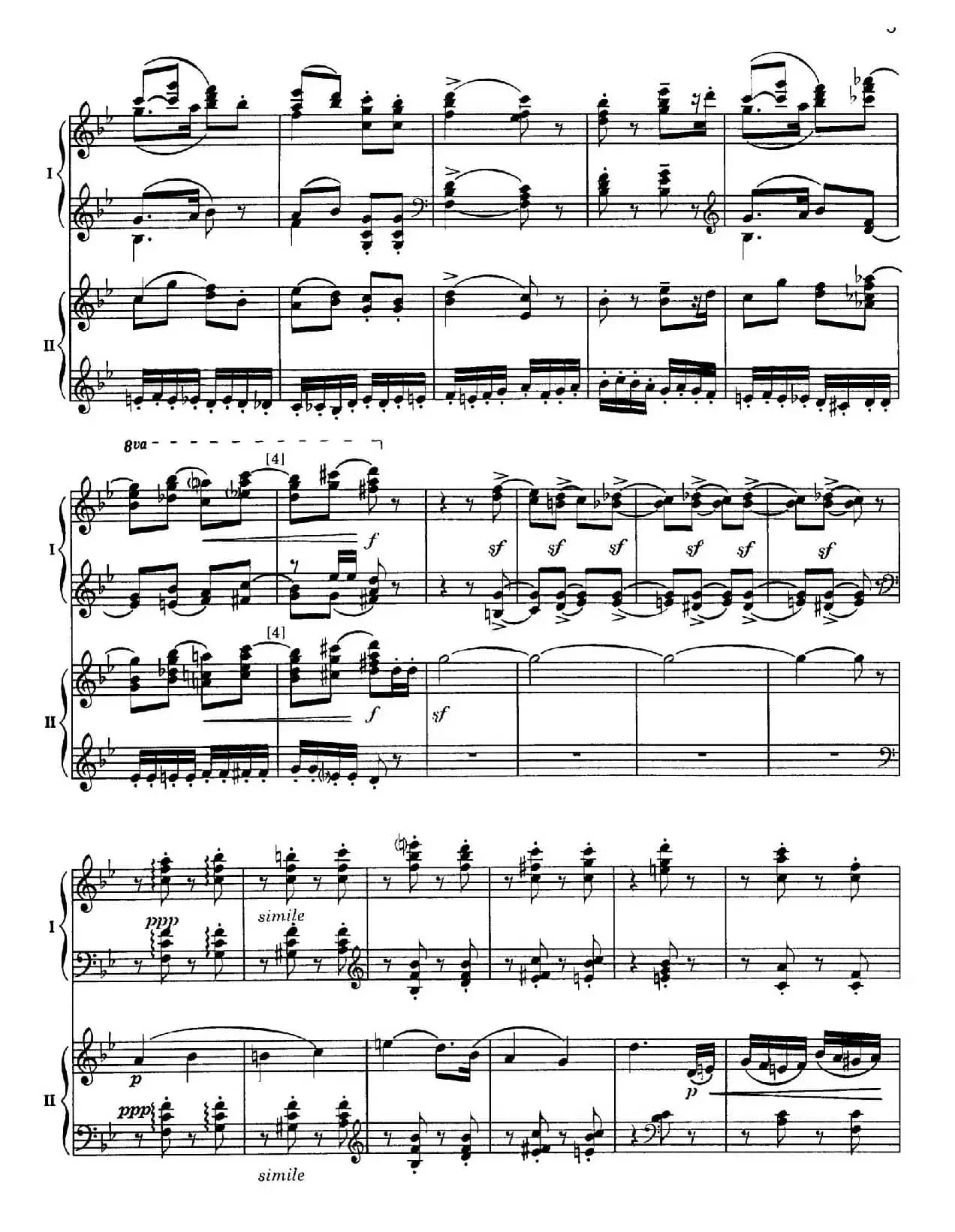 Nutcracker Op.71 芭蕾舞剧《胡桃夹子》（改编双钢琴版·第一部分）