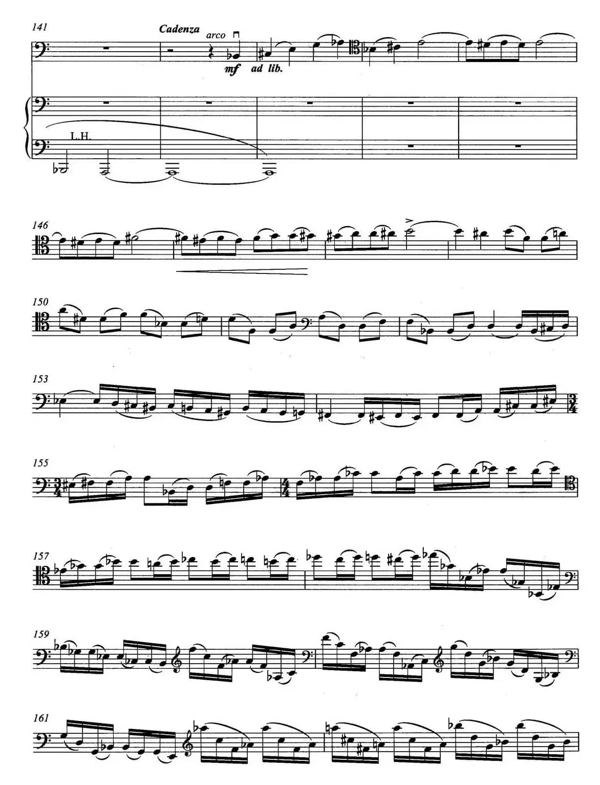 随想曲（低音提琴+钢琴伴奏）