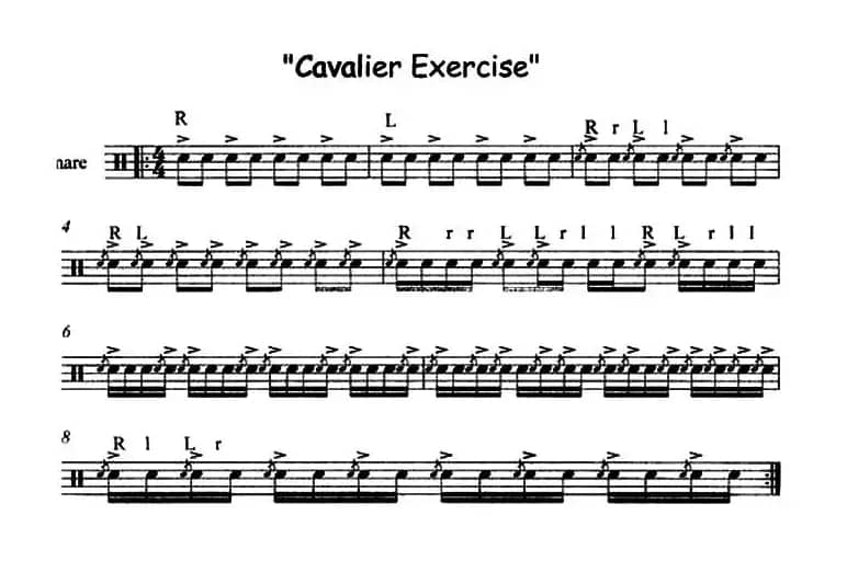 超正规军鼓独奏练习（7）