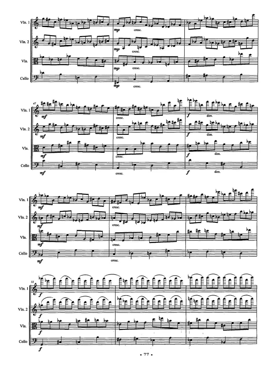 琴趣（弦乐四重奏）