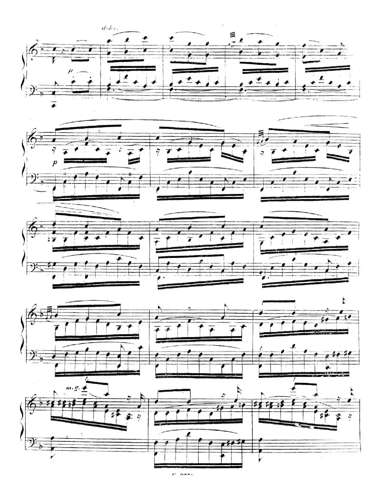 Canzonette Italienne Op.36-5（意大利小歌曲）