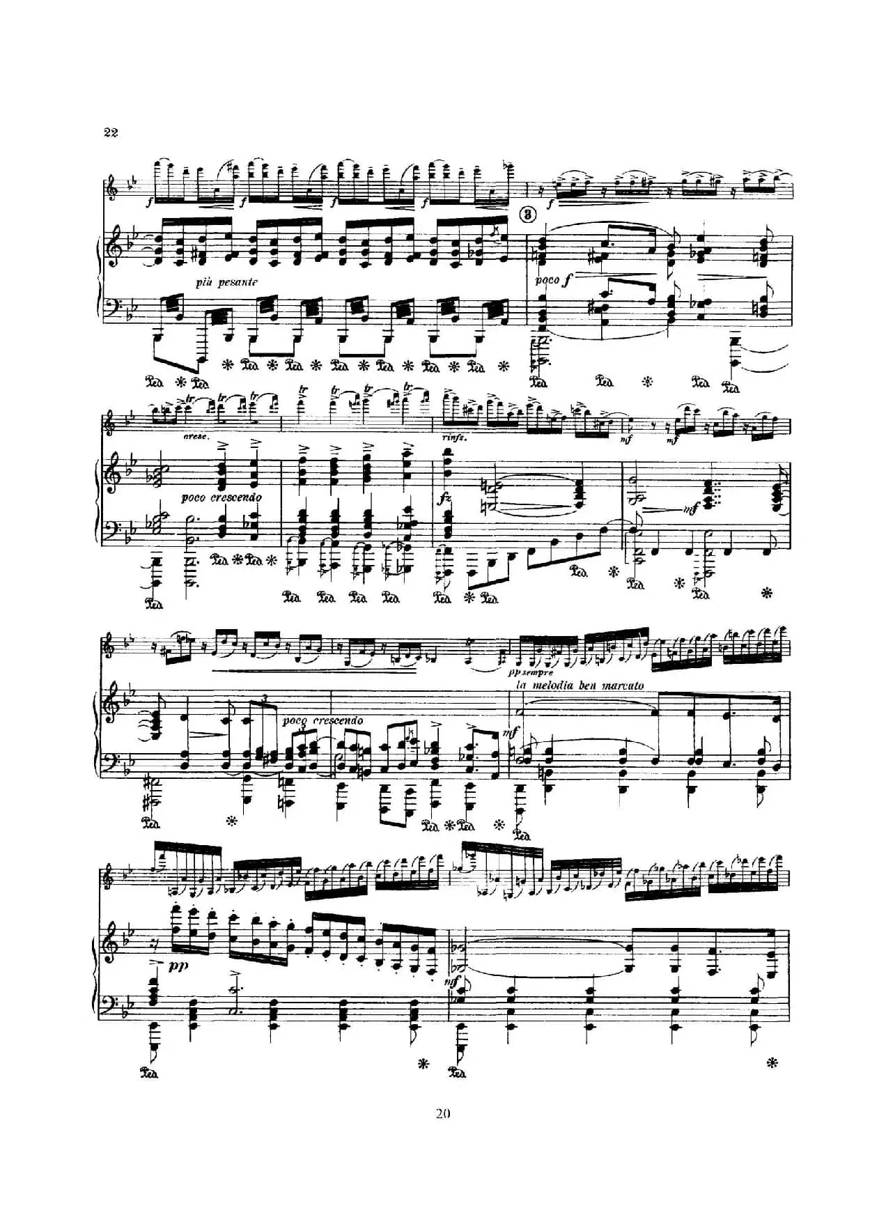 Concerto in D Minor Op.47（小提琴+钢琴伴奏）