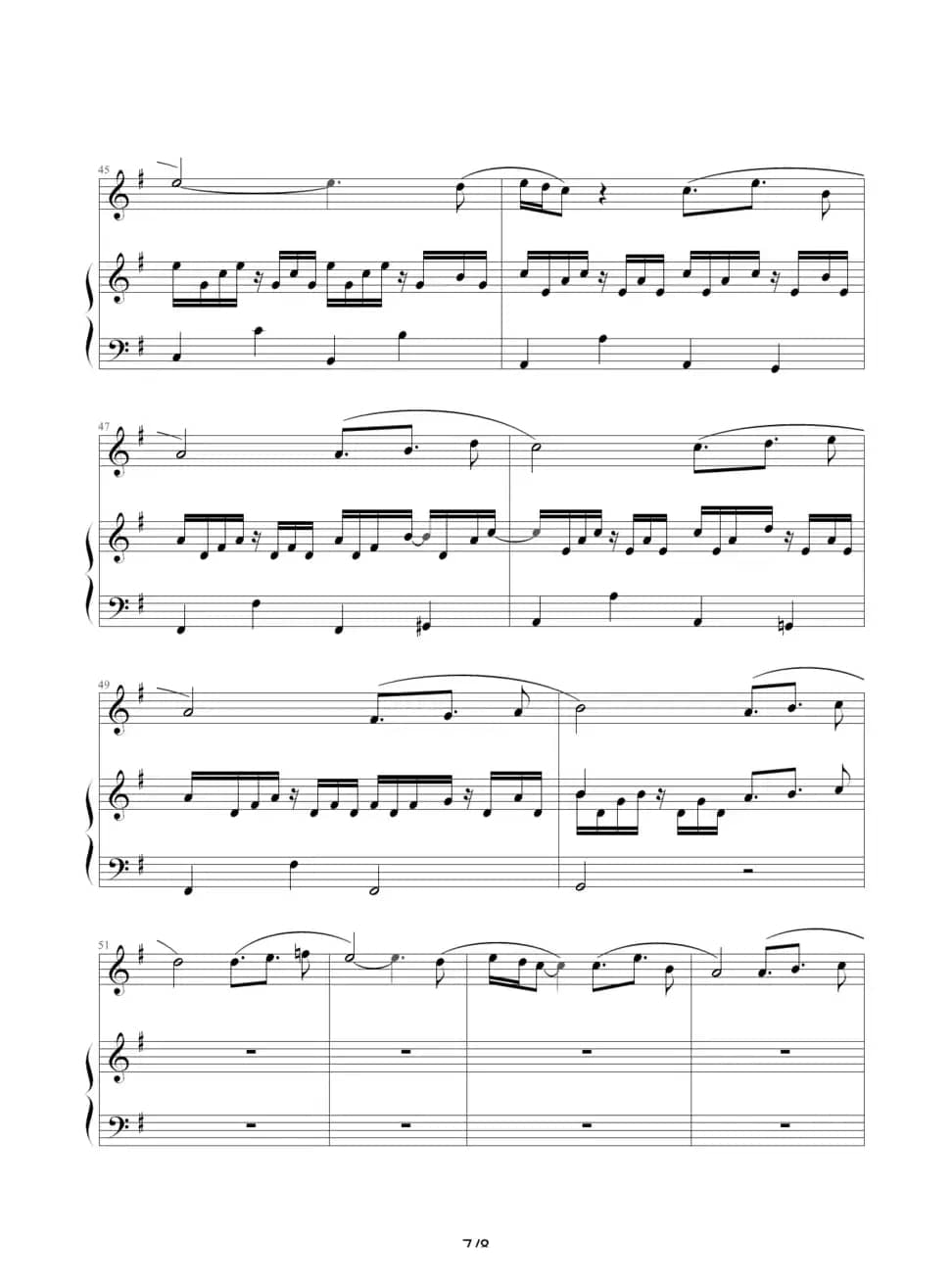 Qui a le droit?（钢琴伴奏谱）