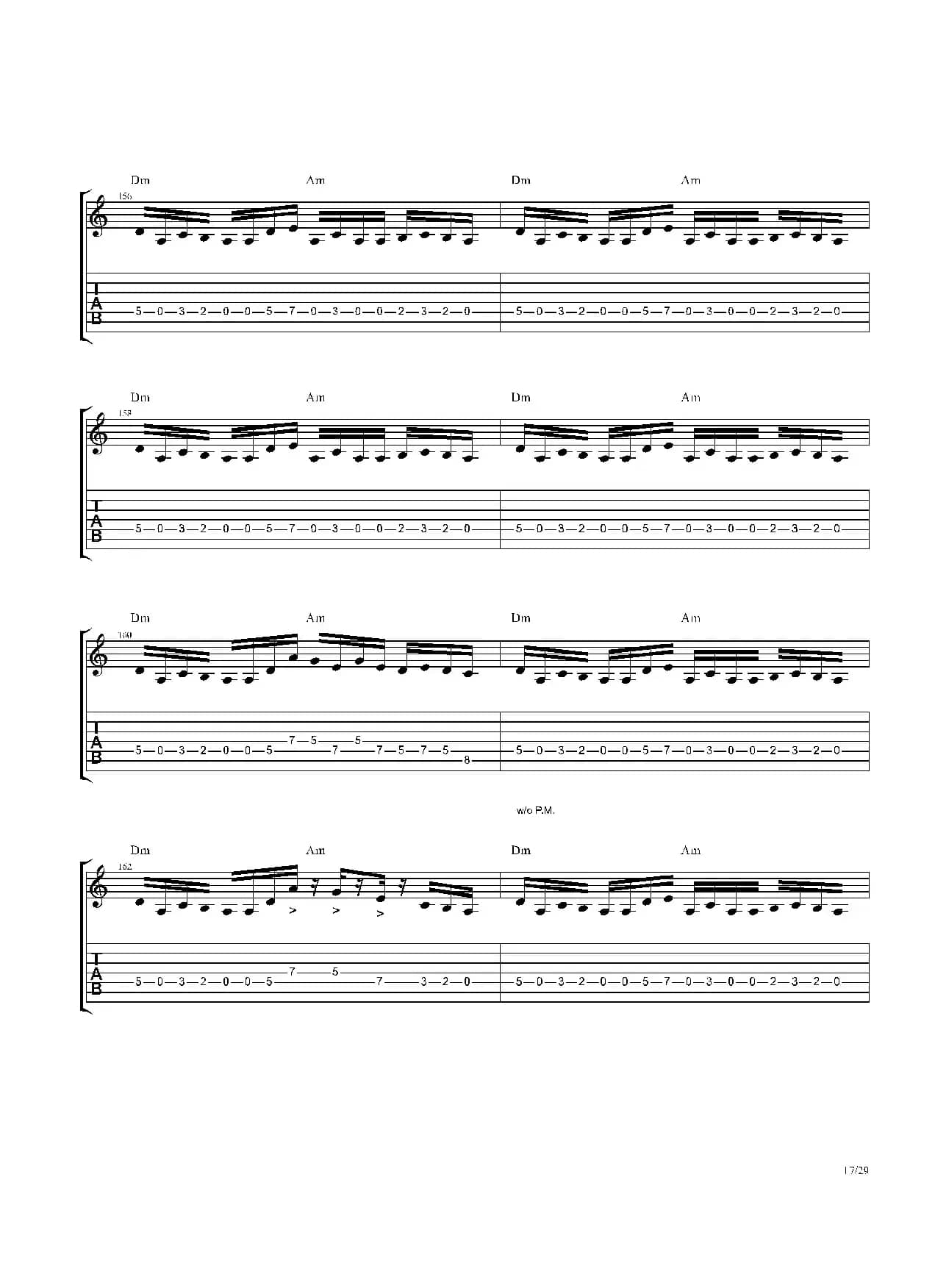 The Dance Of Eternity（吉他独奏）