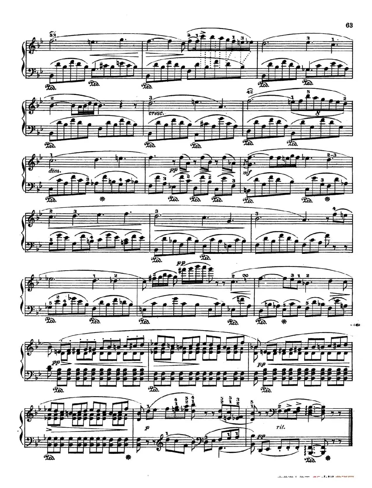 Nocturne No.5 in B-flat Major（降B大调第五号夜曲）