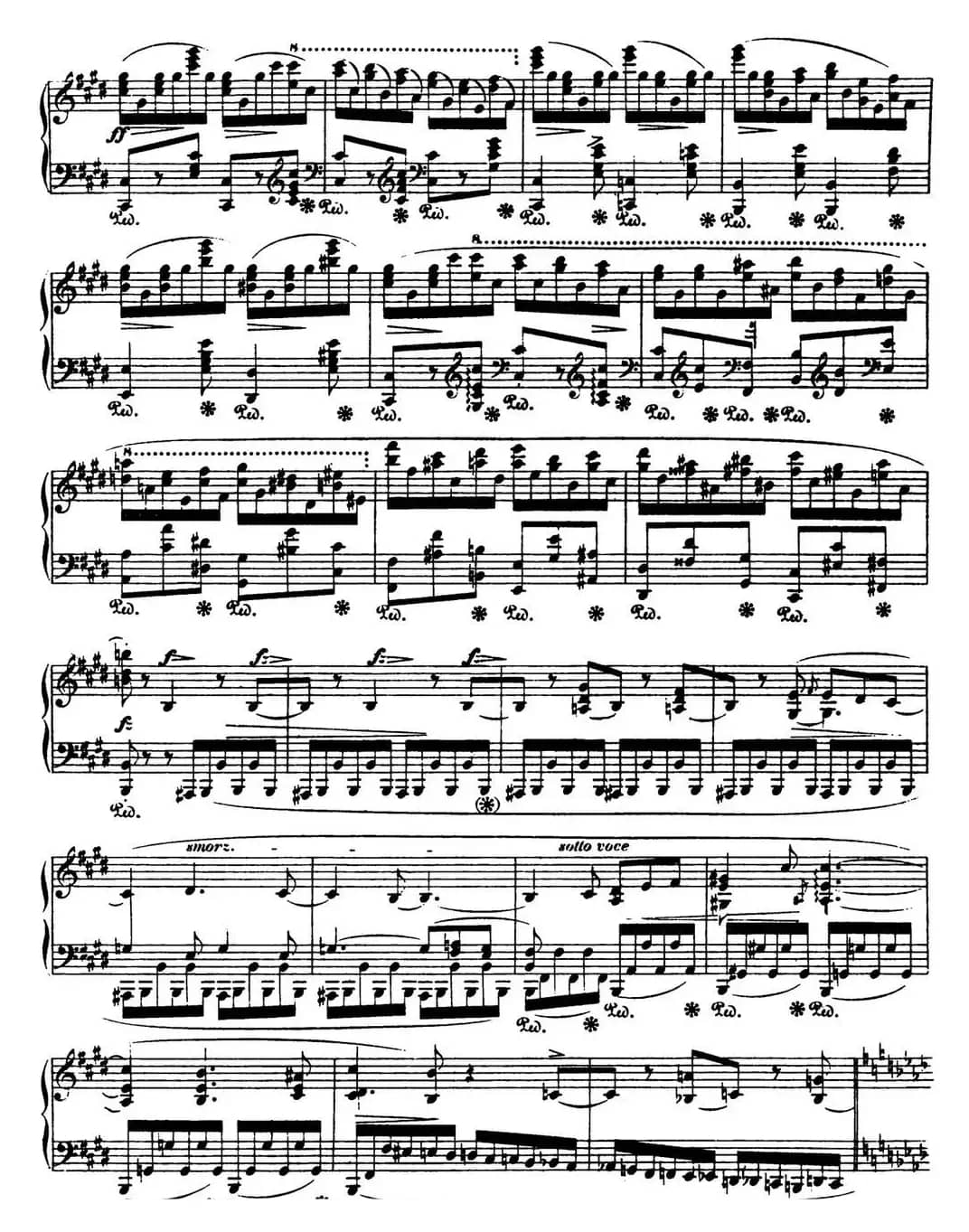 肖邦 叙事曲3 降A大调 Chopin Ballade No.3 Op.47