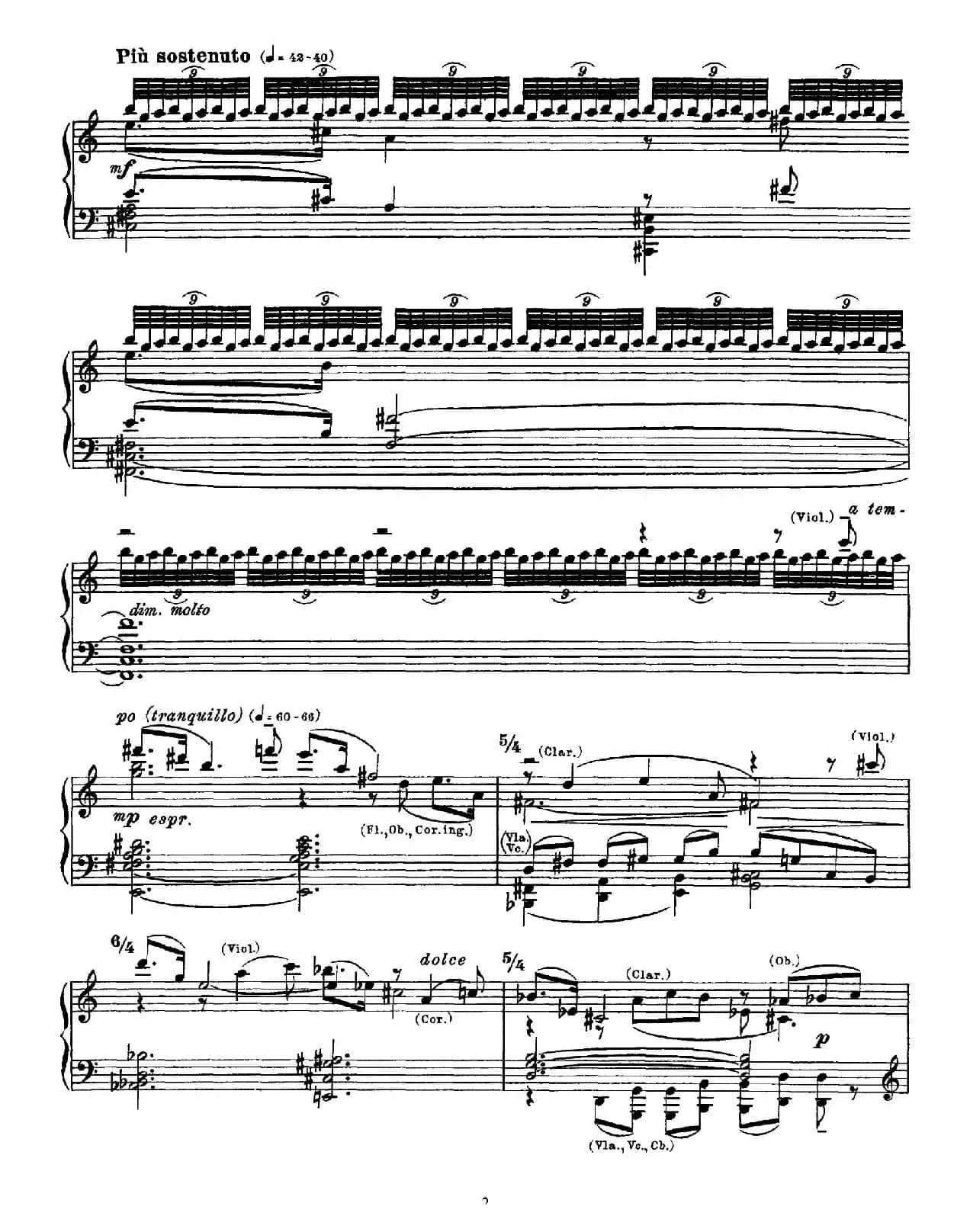 两幅音画（Ⅰ）