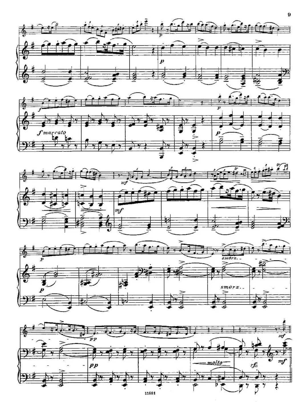 Fantaisies nationales. Suedois.（Op.59 No.4）（长笛+钢琴伴奏）