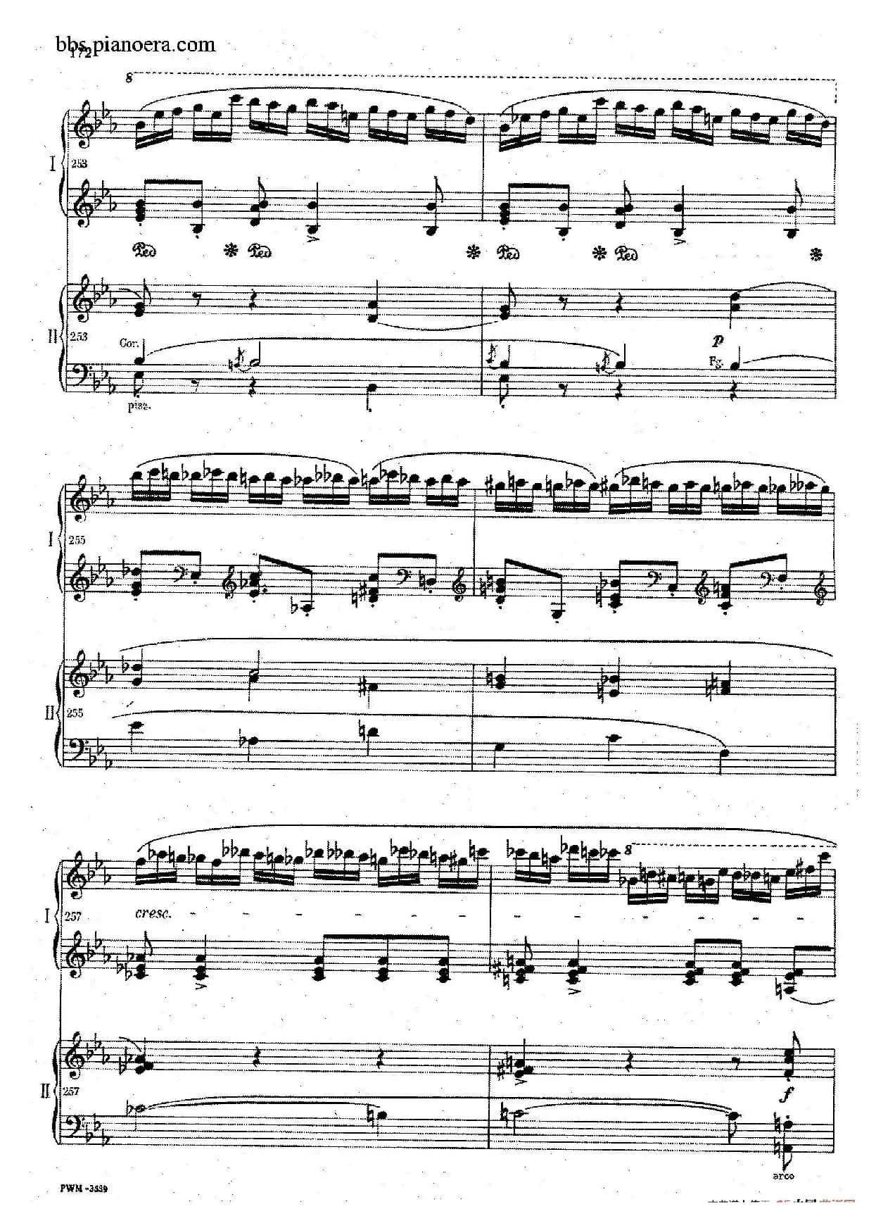 Grande Polonaise Brilliante Preceded by an Andante Spianato Op.22（平静的行板与华丽的波兰舞曲·双钢琴版）