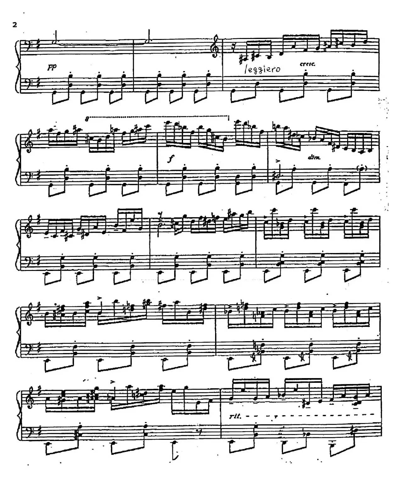 Carmen Variations 12 Pieces（12首卡门主题变奏曲·3）