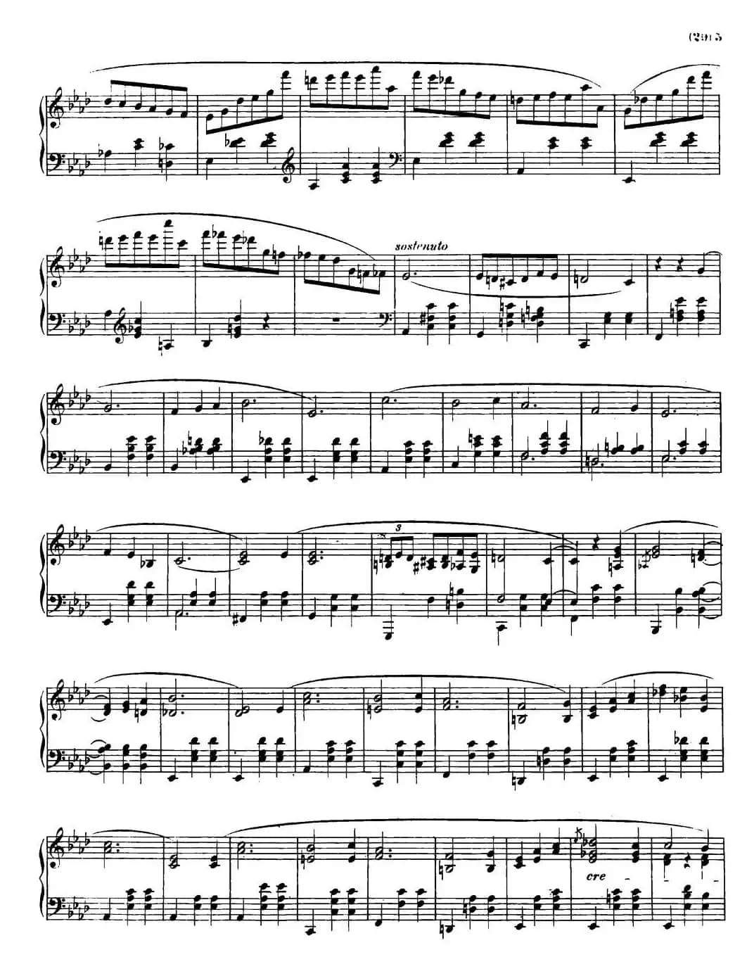 降A大调圆舞曲Op.42