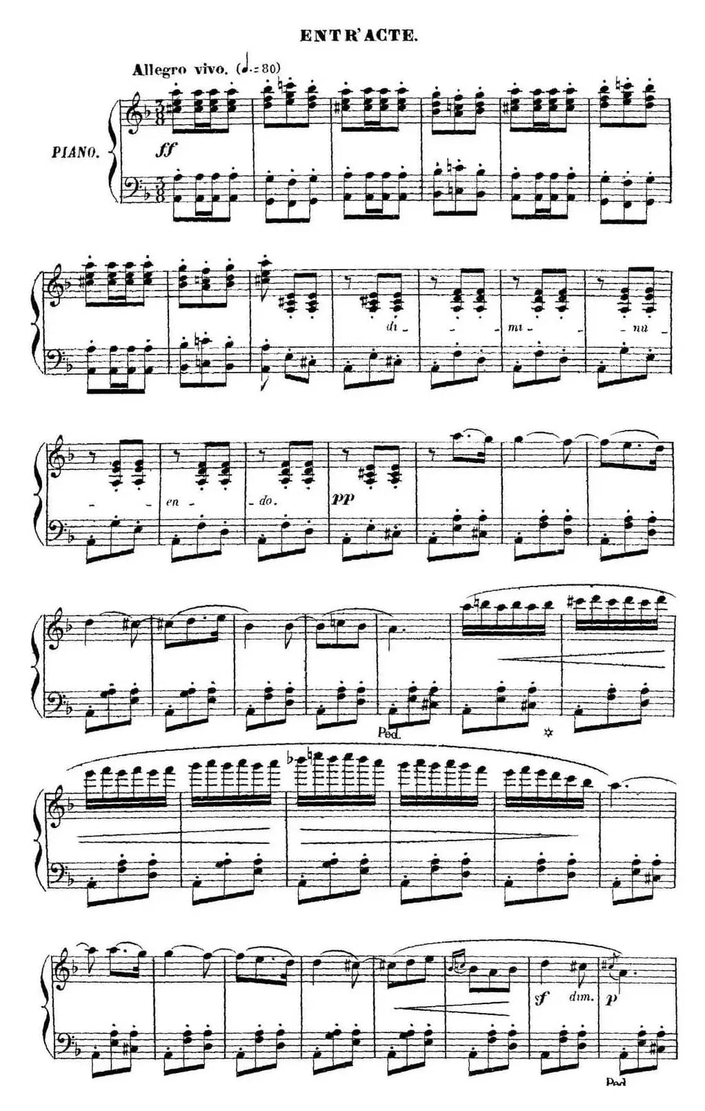 Carmen for Solo Piano（卡门全剧钢琴独奏版）（No.24）