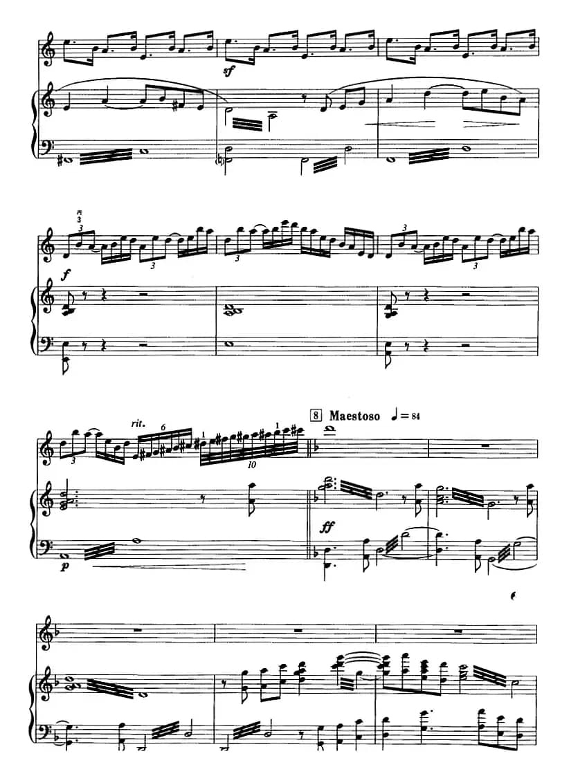 第一二胡协奏曲：第一乐章（二胡+钢琴伴奏）