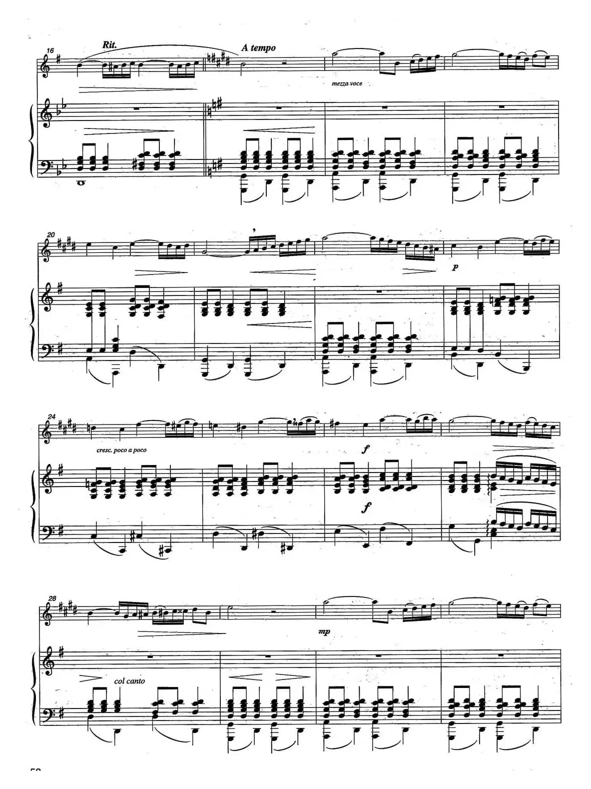 Andantino（中音萨克所+钢琴伴奏）