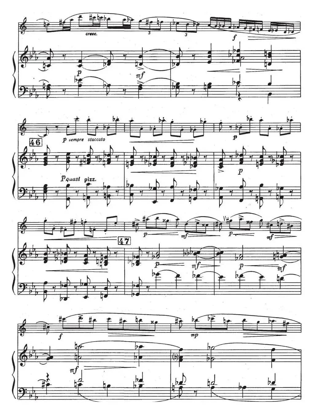 Glazunov Op.109（格拉组诺夫协奏曲Op.109）（萨克斯+钢琴伴奏）