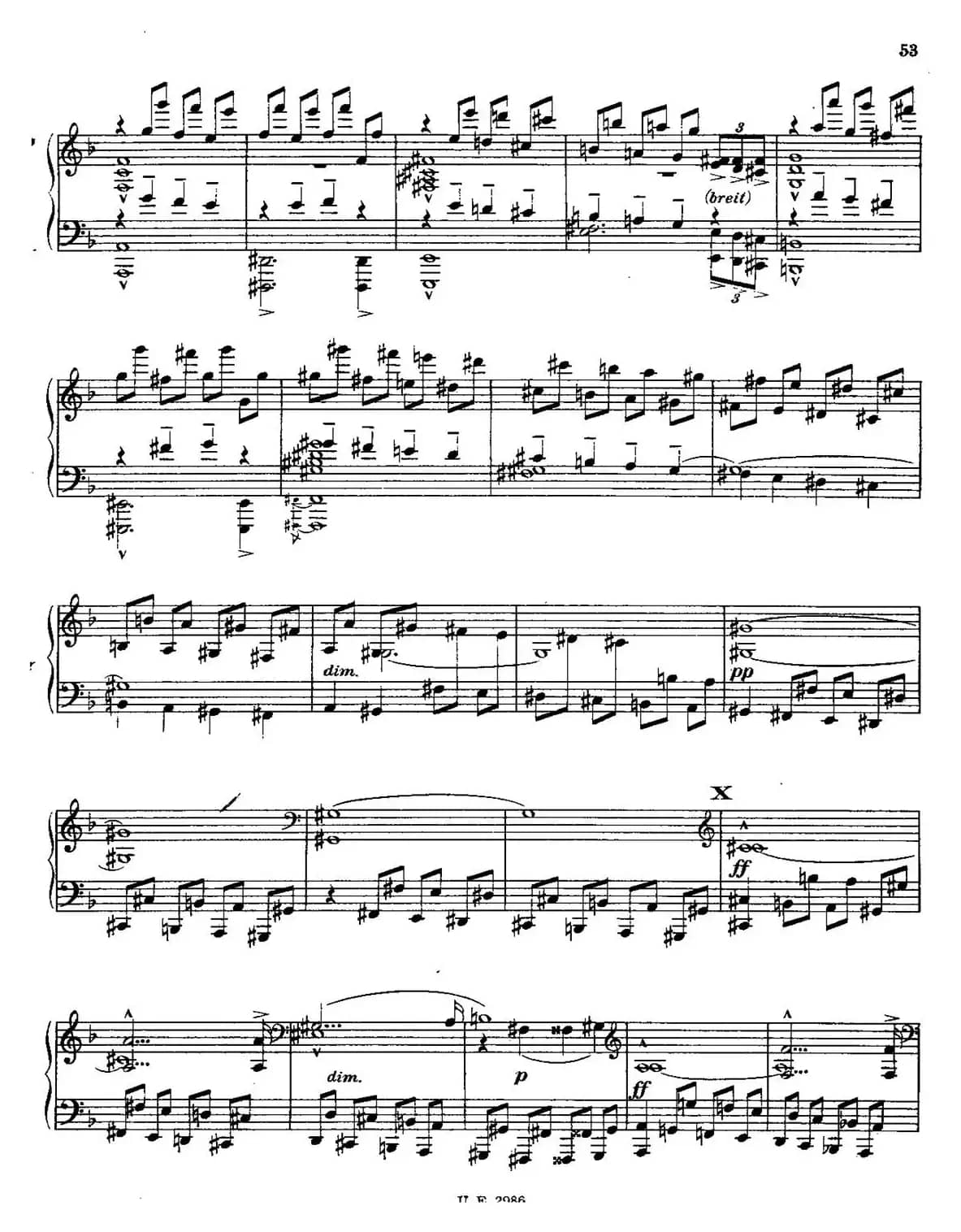 Symphony No.3 in d Minor - Solo Piano（d小调第三交响曲·钢琴独奏版·Ⅳ）