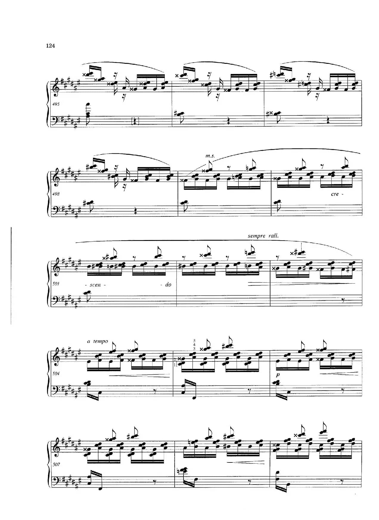 Variations and Fuge in e-flat Minor Op.23（降e小调主题变奏与赋格）