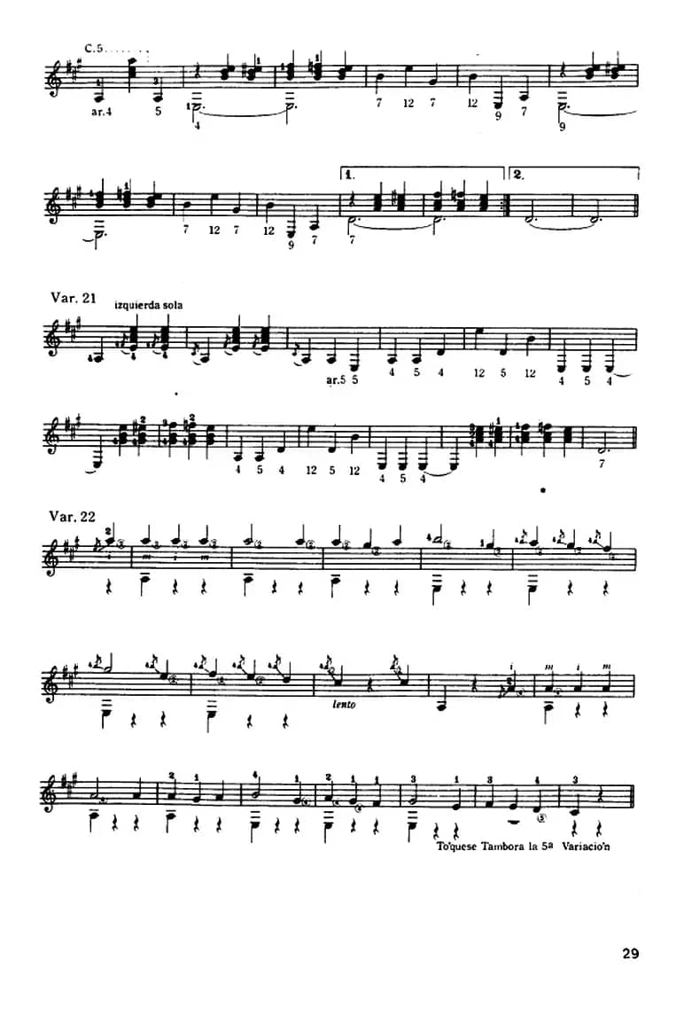 大霍塔（古典吉他）