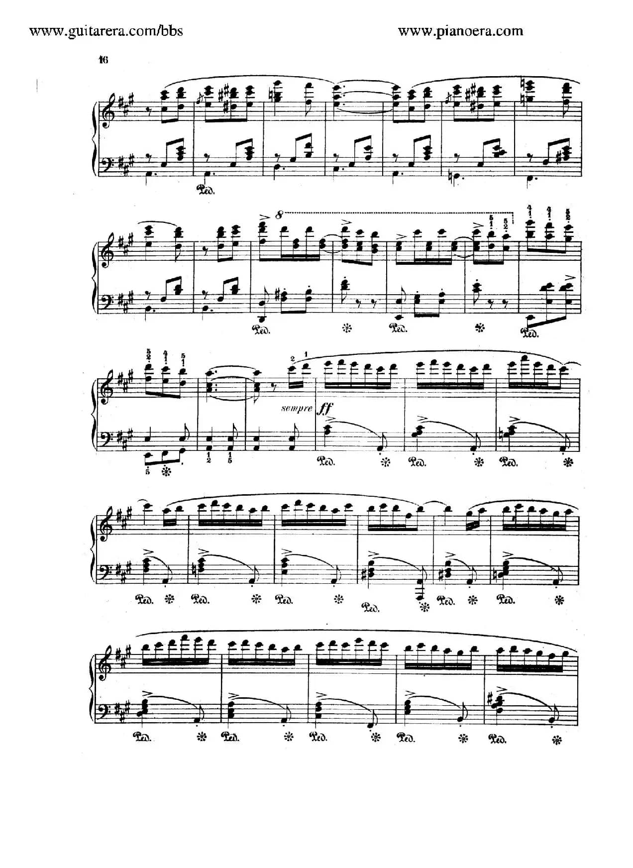 Spanish Dances Op.12(西班牙舞曲·钢琴独奏版)