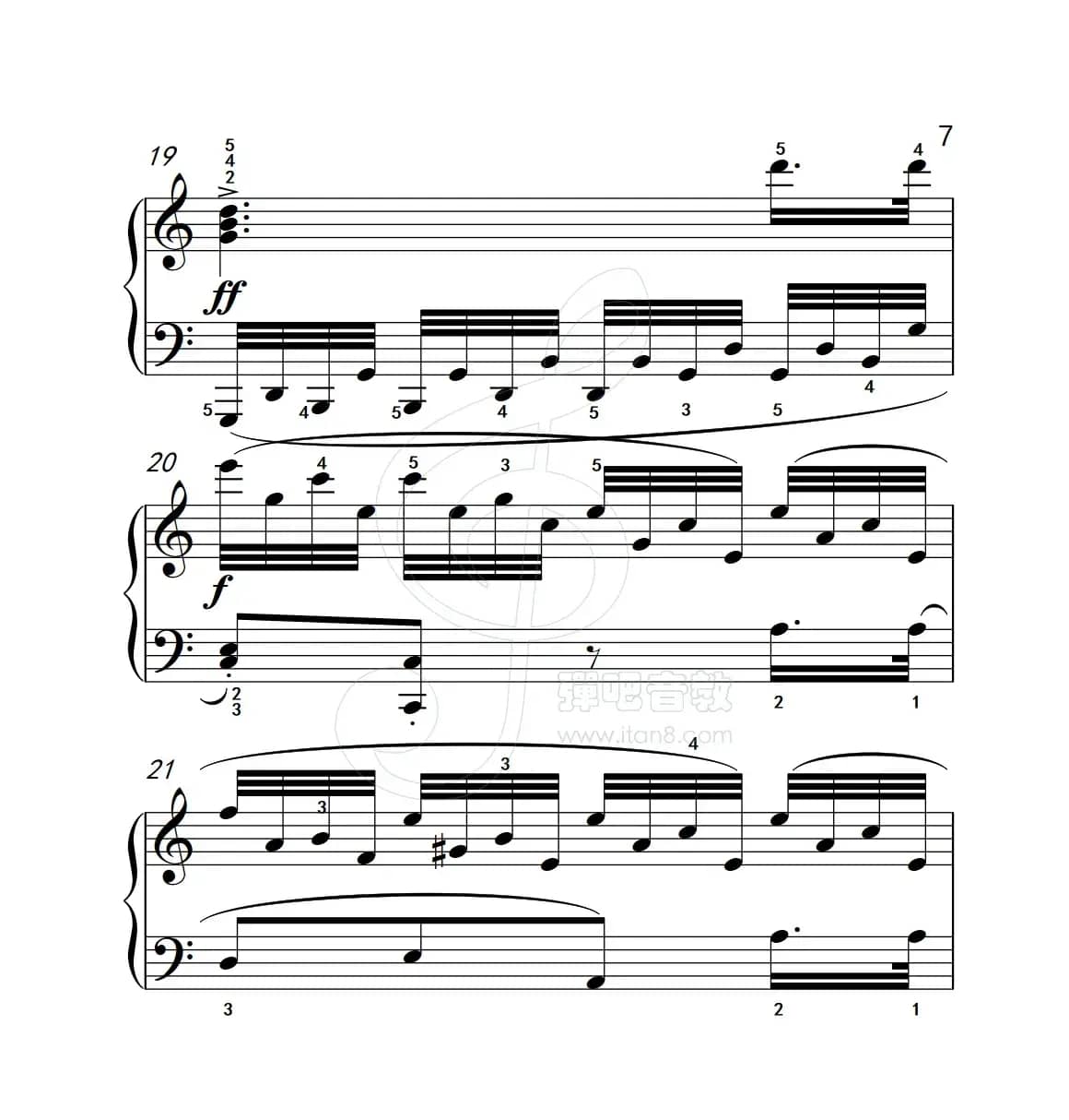 练习曲 37（克拉莫钢琴练习曲60首）