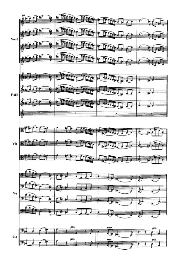 半个月亮爬上来（弦乐队+独奏小提琴+女中音）