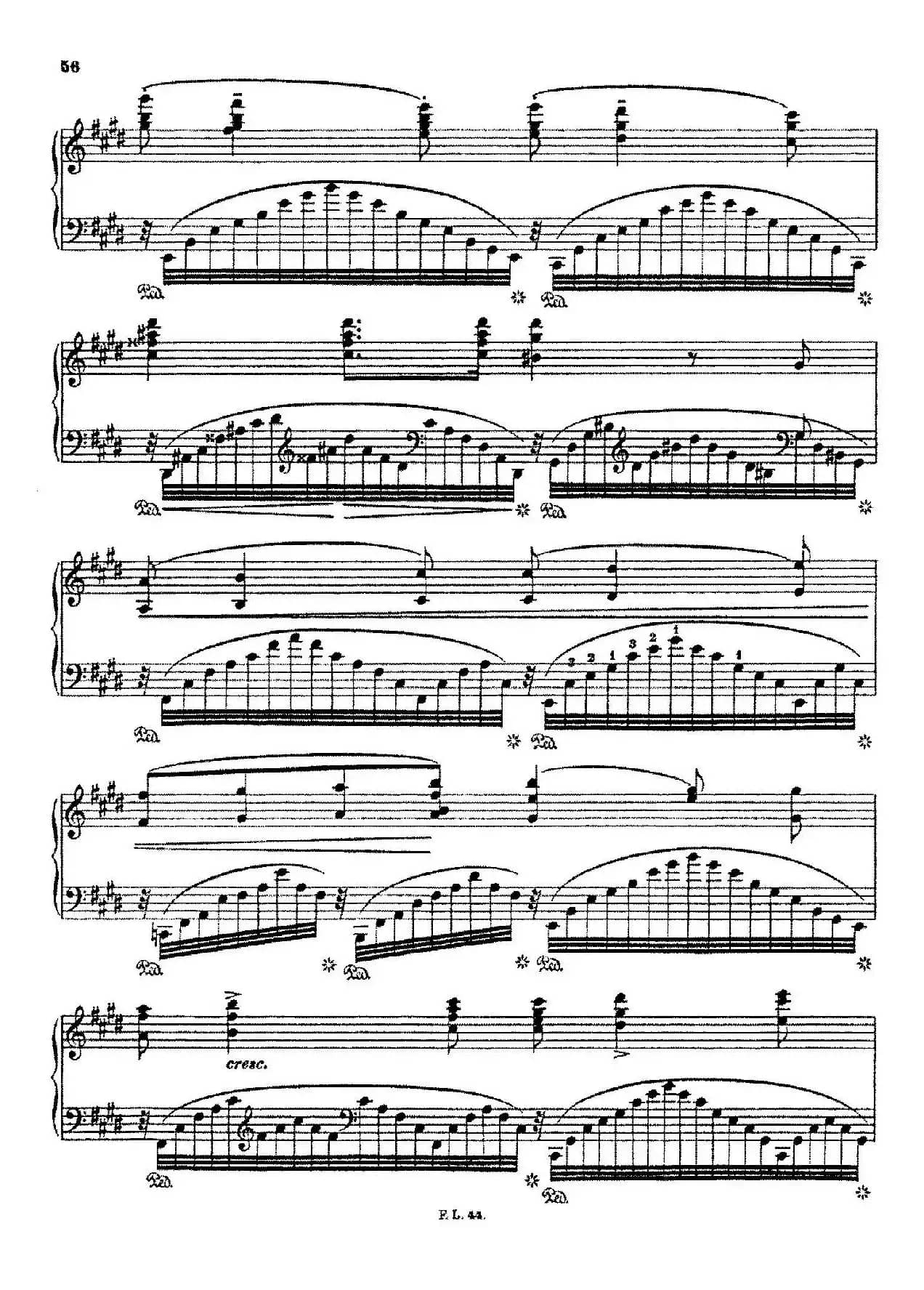 Album d'un Voyageur S.156（旅行者札记·第一册）（印象与诗篇·4. 日内瓦的钟声 Les cloches de G*****）